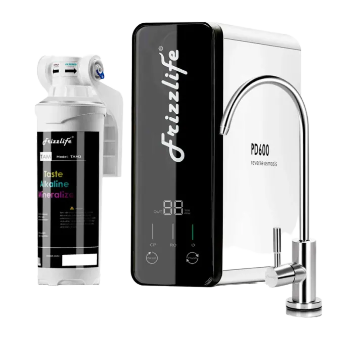 Frizzlife Reverse Osmosis System with Alkaline Remineralization