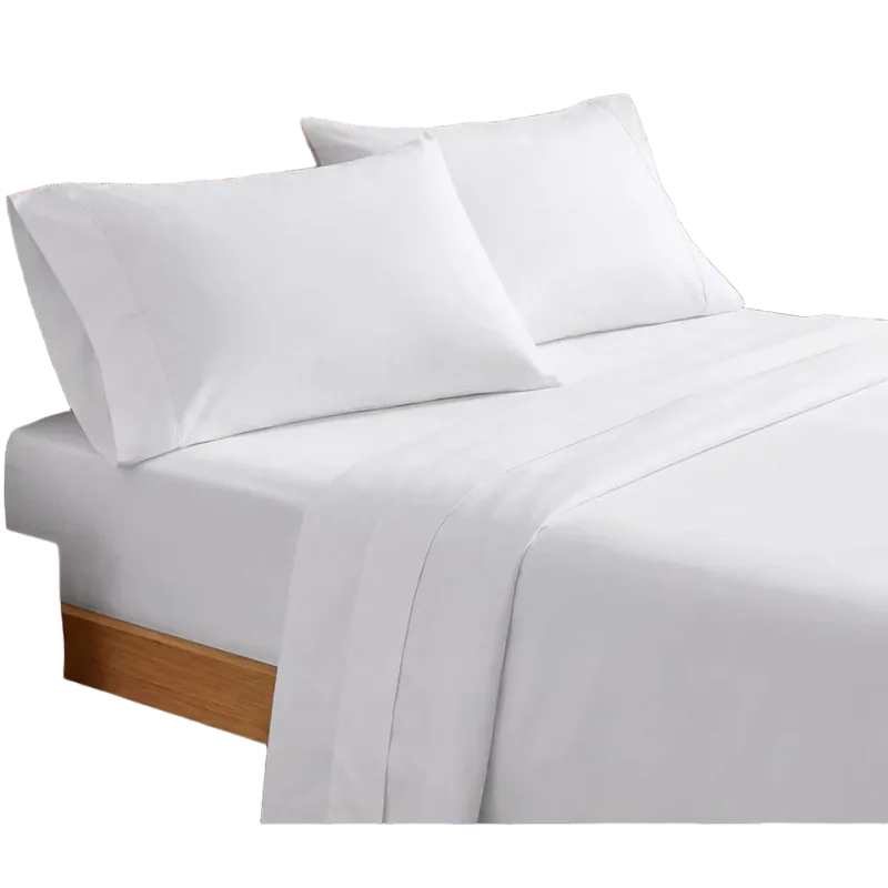California Design Den Organic Percale Sheet Set