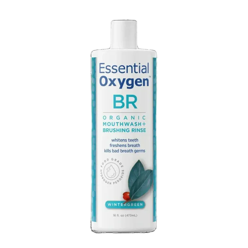 Essential Oxygen BR Organic Brushing Rinse — Wintergreen