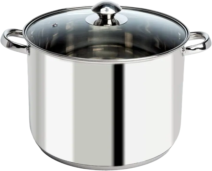 Ecolution Encapsulated-Base Stainless Stockpot (8 qt)