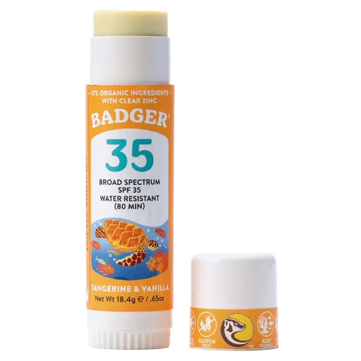 Badger Kids Mineral Sunscreen Face Stick SPF 35