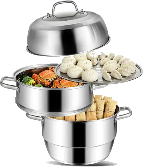 VENTION 3 Tier Induction Steamer Pot for Cooking, 11 Inch(28cm), 8.1 Qt