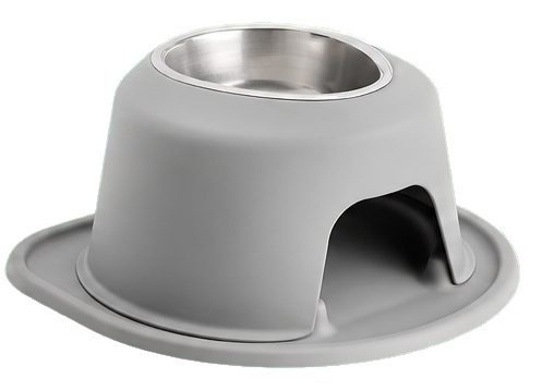 WeatherTech Single High 6-Inch Pet Feeding System with 32-Ounce Bowl