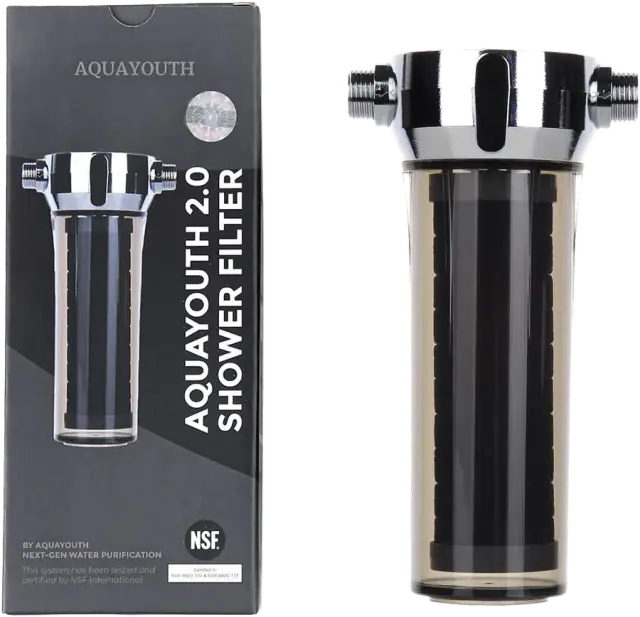 AquaYouth 2.0 Carbon Shower Filter System