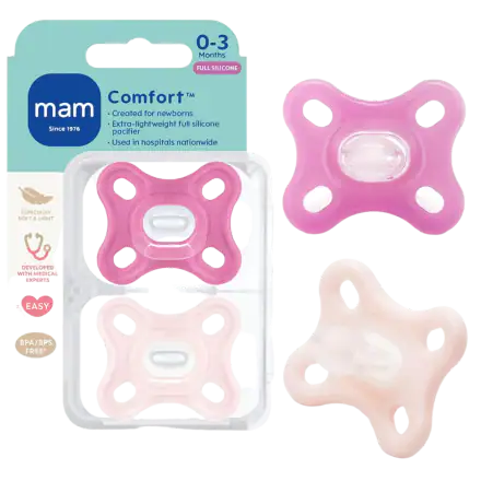 MAM Comfort One-Piece Silicone Pacifier