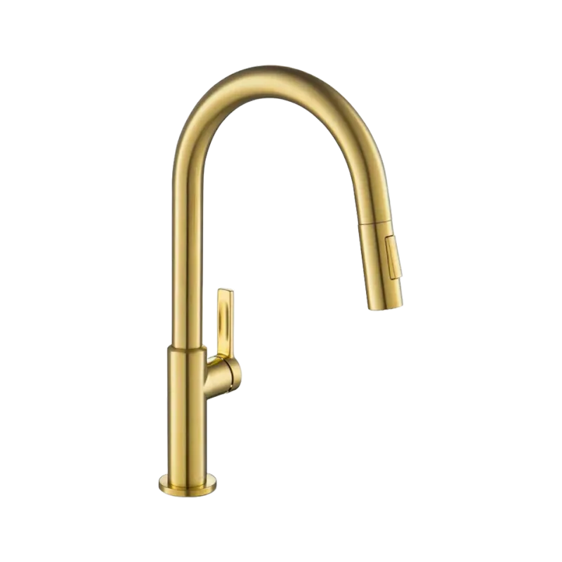 KRAUS Oletto Single Handle Pull Down Kitchen Faucet