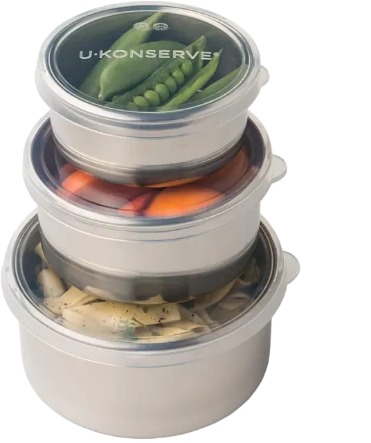 U-Konserve Round Stainless Trio