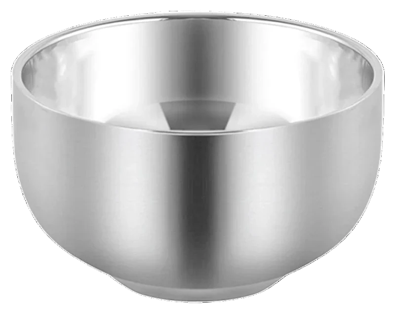 Akstore Stainless Steel Shaving Cup, Medium