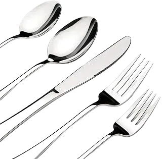 STILLOYE 40-Piece Stainless Steel Flatware Set for 8