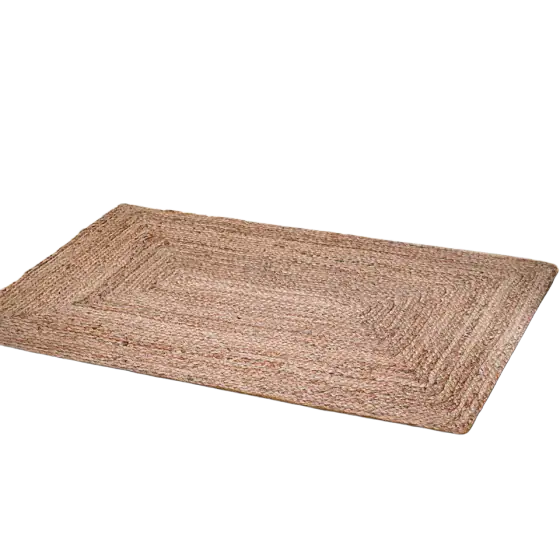Ramanta Home Hand Woven Braided Jute Rug