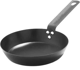 Merten & Storck 8-Inch Pre-Seasoned Carbon Steel Frying Pan