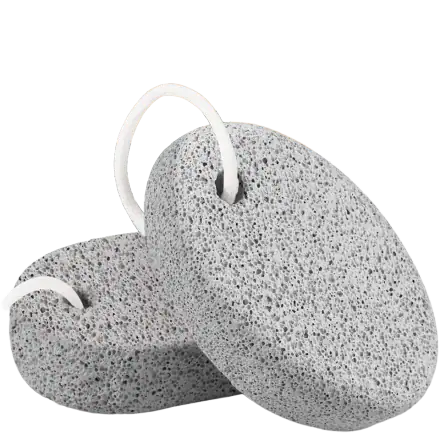 Asqraqo Natural Lava Pumice Stone for Feet, 2-Pack