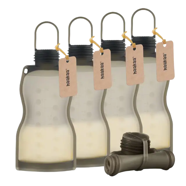 haakaa Reusable 100% Silicone Breastmilk Storage Bag