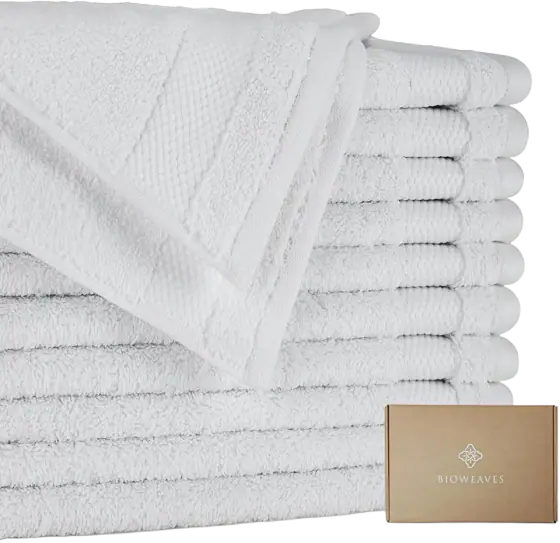 BIOWEAVES Organic Cotton Washcloths
