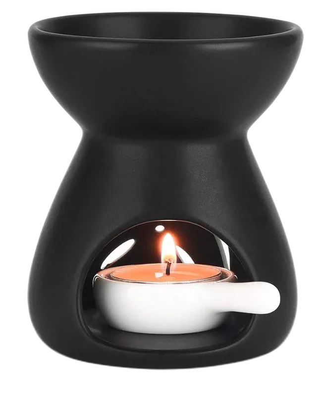 ComSaf Ceramic Essential Oil Burner and Aroma Burner, Pair