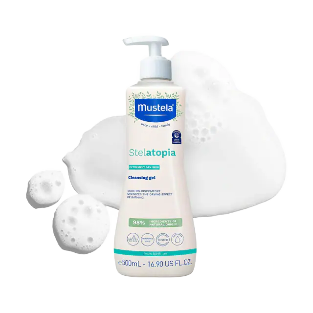 Mustela Stelatopia Cleansing Gel