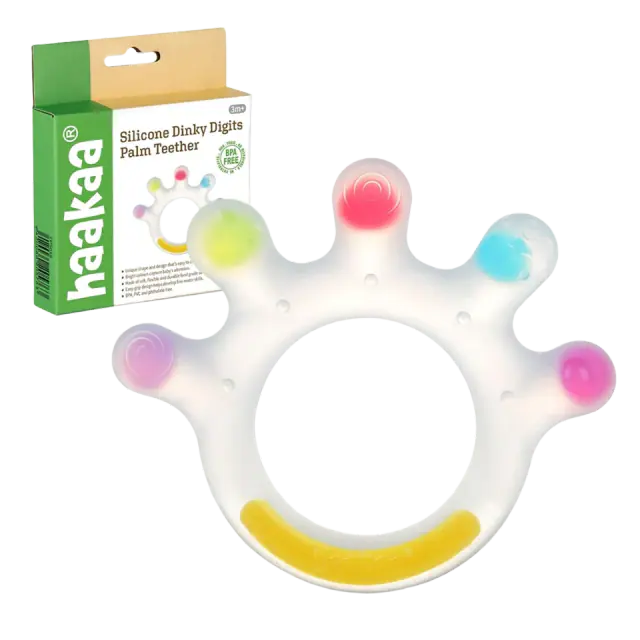 haakaa Dinky Digits Palm Teether