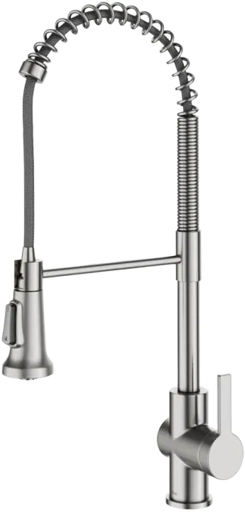 KRAUS Britt 2nd Gen Pull-Down Kitchen Faucet — Spot-Free Stainless Steel