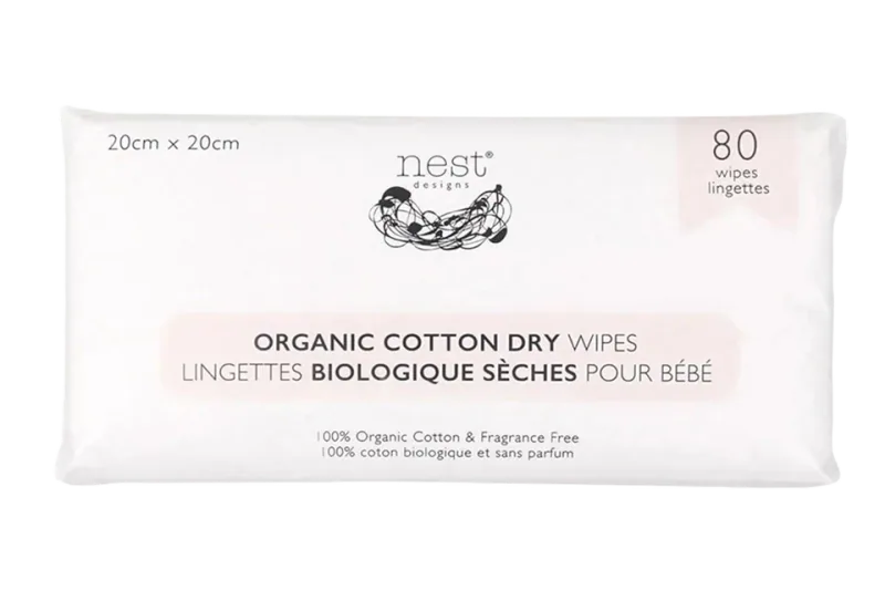 Nest Designs Organic Cotton Dry Baby Wipes