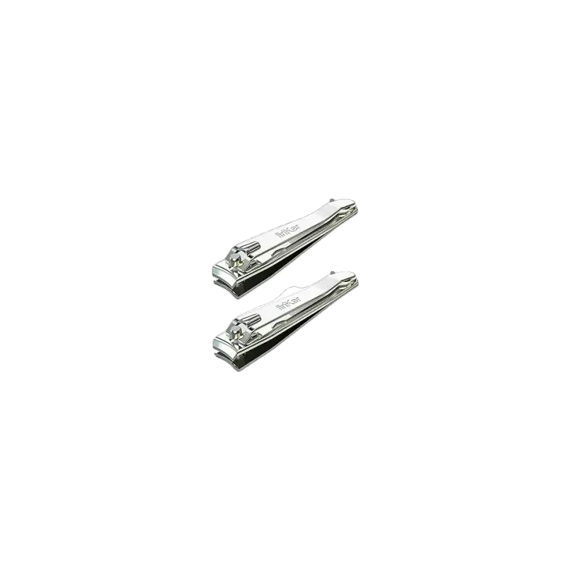 firiKer 2-Piece Stainless-Steel Nail Clipper Set
