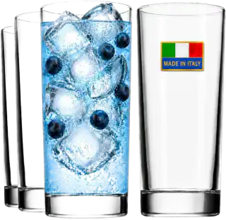 Godinger Italian-Made Highball Glasses