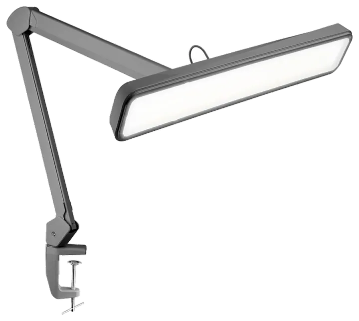 Neatfi XL 2,500-Lumen LED Task Lamp — Silver, Fixed 6,500K