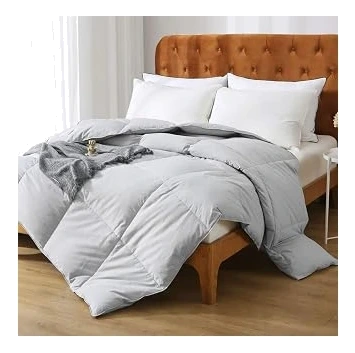 Oaken-Cat Feather/Down Comforter — Organic Cotton Twin