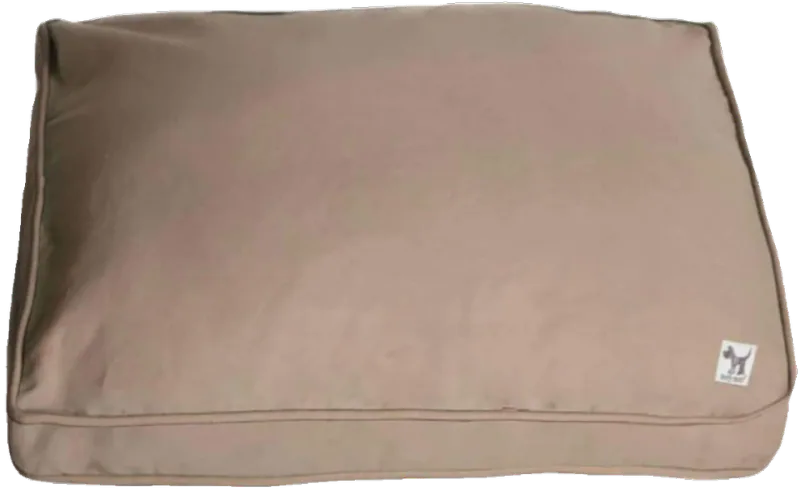 Molly Mutt Tan Wool-Filled Crate Pad, 42"x28"x2.5"