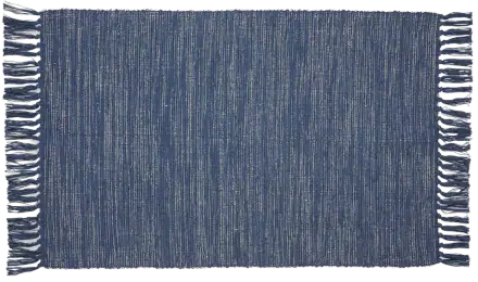 DII Woven Ribbed Cotton Kitchen Rug