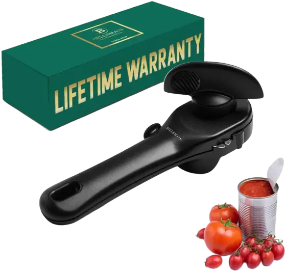 Bellemain Safe-Cut Stainless Ergonomic Can Opener