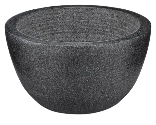 Beau Brummell Marble Shaving Bowl, Black