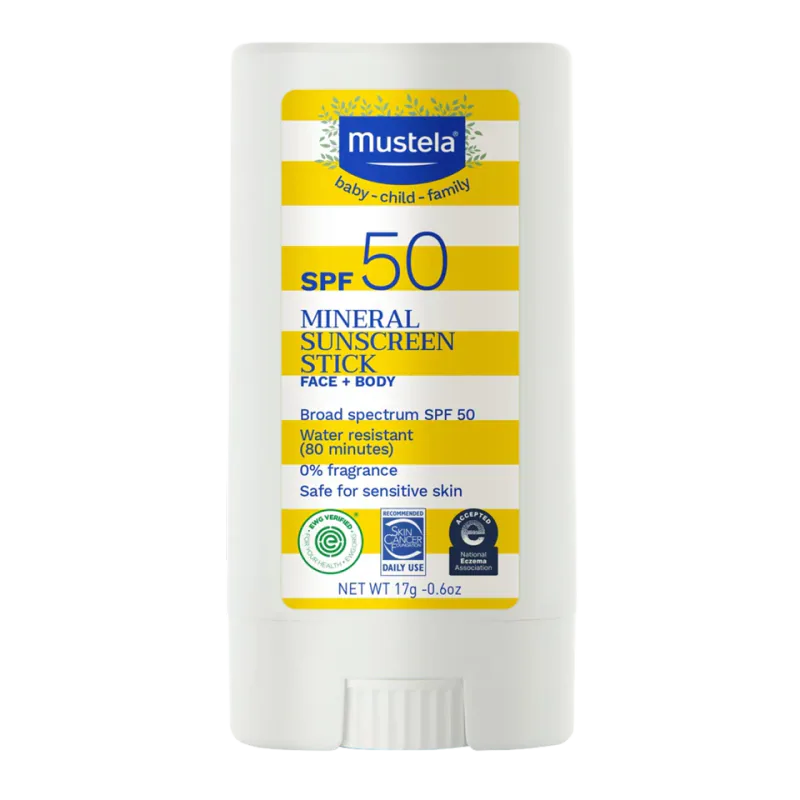 Mustela Baby Mineral Sunscreen Stick SPF 50