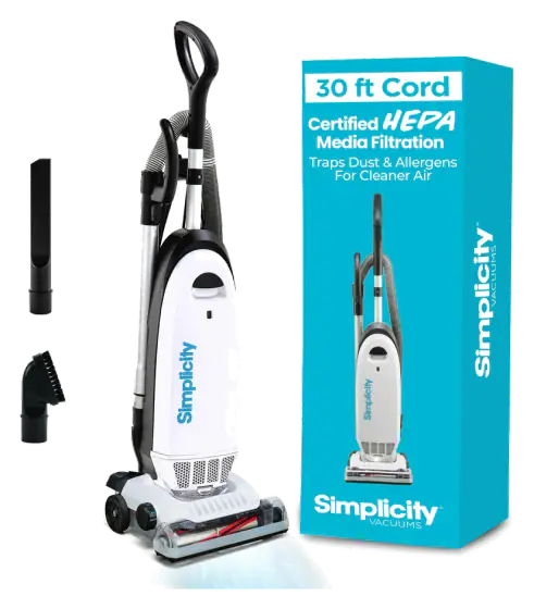 Simplicity S20EZM Allergy Bagged Upright Vacuum