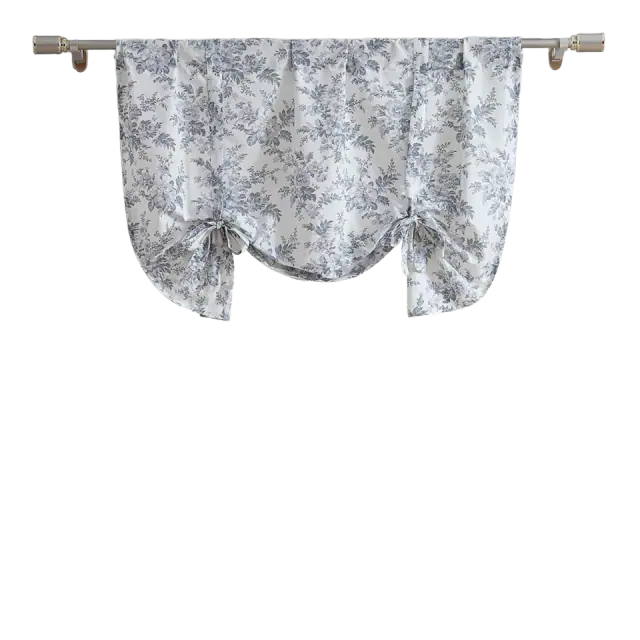 Laura Ashley Cotton Tie Up Window Valance