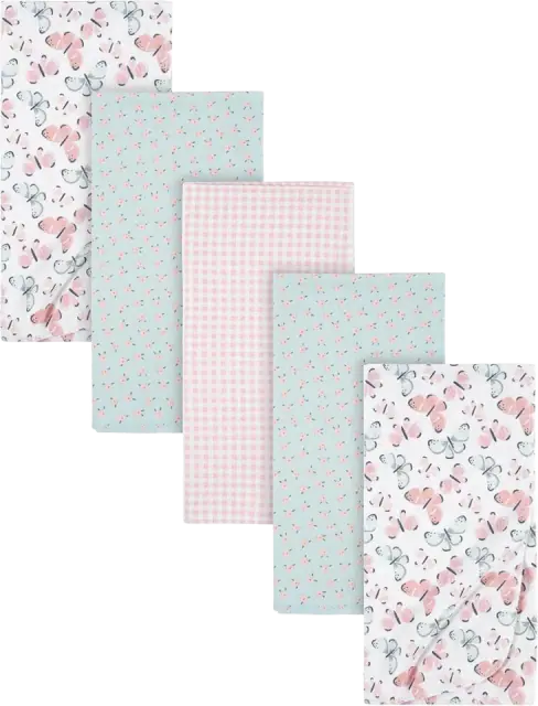 Gerber Cotton Flannel Receiving Blankets, Nursery Multipack