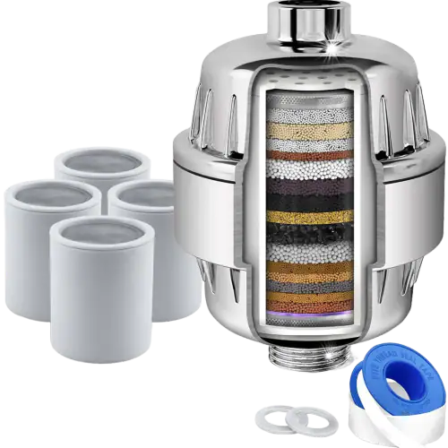 AquaHomeGroup 20 Stage Shower Filter with Vitamin