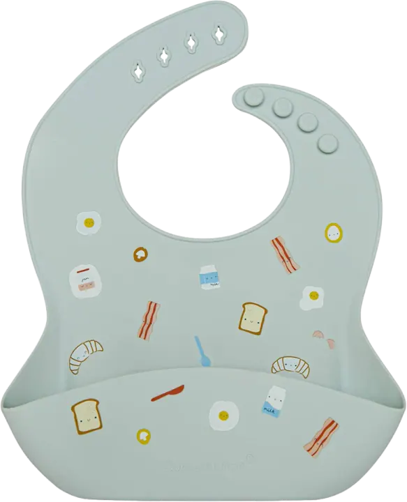 Loulou Lollipop Silicone Feeding Bib
