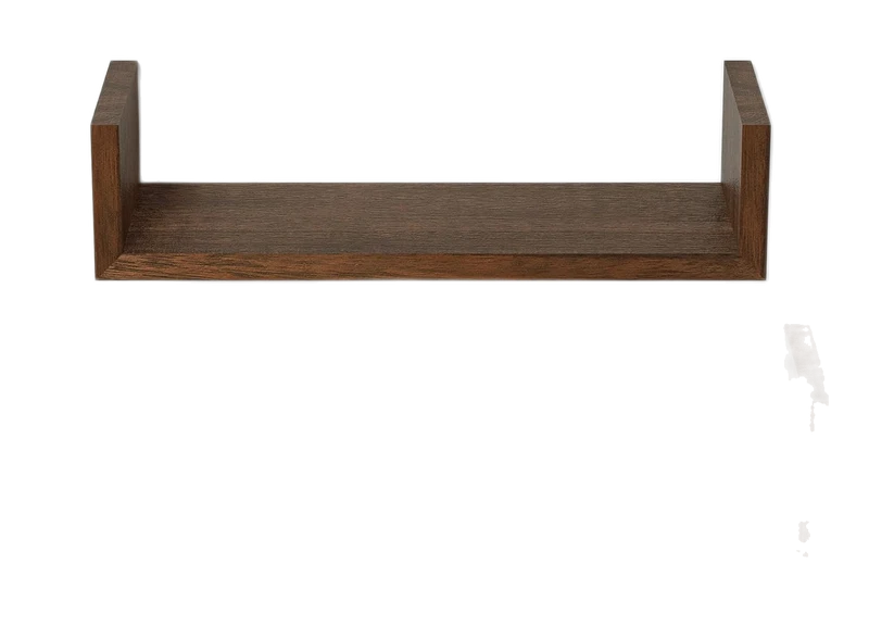 SRIWATANA Solid Paulownia Wood Floating Wall Shelves
