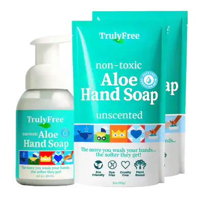 Truly Free Aloe Unscented Hand Soap