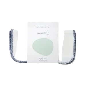 Esembly Wipe Ups, Organic Cotton Reusable Baby Wipes