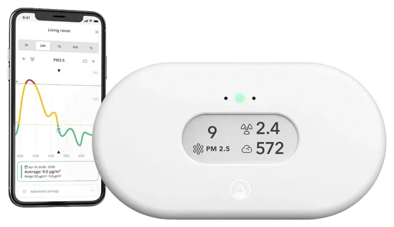 Airthings View Plus 2960 Radon and Air Quality Monitor