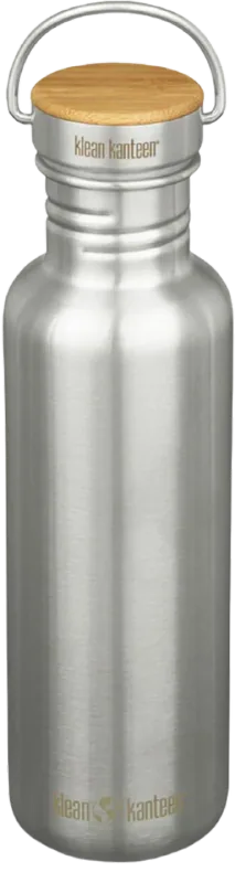 Klean Kanteen Reflect 27 oz Bottle, Bamboo Cap