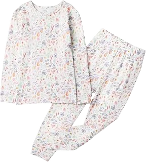 Owlivia Organic Cotton Long-Sleeve Pajamas — Fruit, 6–7Y