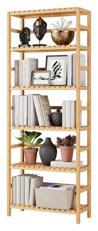 Bamjoy Bamboo Open Bookcase