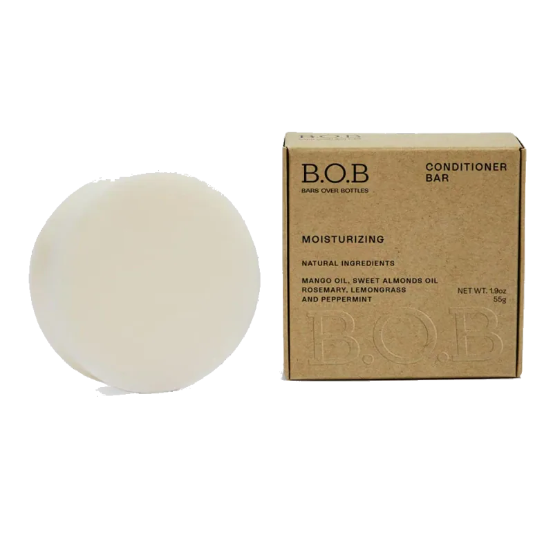 B.O.B BARS OVER BOTTLES Balanced Moisturizing Conditioner Bar (6.7oz)