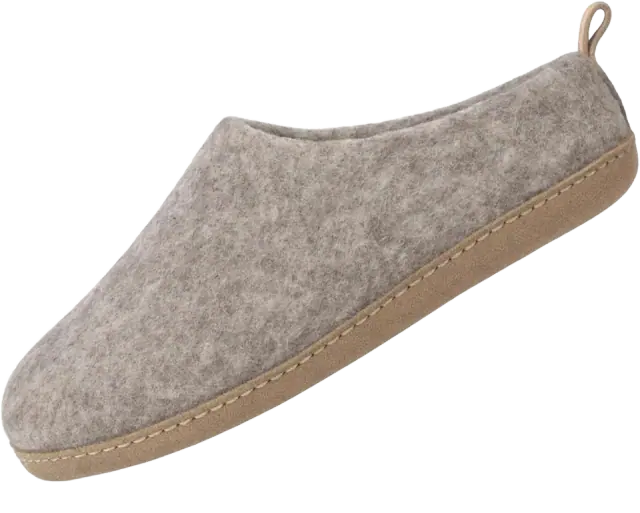 Handmade Felted Wool Slippers
