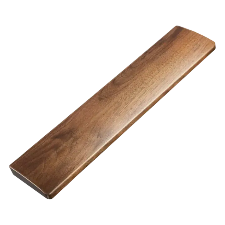 Faluber Walnut Wrist Rest for Tenkeyless Keyboards