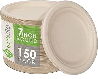 Ecovita 7-Inch Compostable Plates