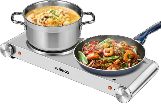CUSIMAX 1800W Double Hot Plate