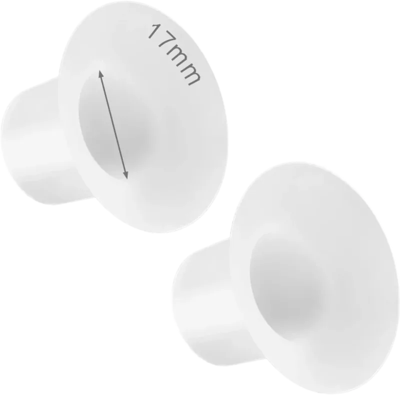 LOZAEVE 17mm Silicone Flange Insert for 24mm Breast Pump Shields
